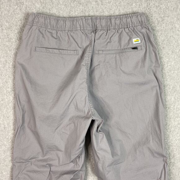 Vuori Pants Mens M (Fits 32x26.5) Grey Ripstop Pant - Picture 6 of 10
